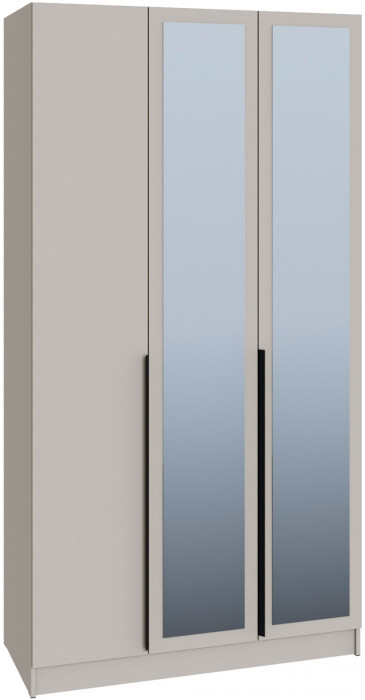 Шкаф Мадрид (1,2) с 3 ящ. внутри с зеркалом, Кашемир