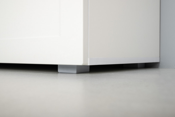 Остин 16.240 Комод, цвет белый шагрень/дуб крафт золотой, ШхГхВ 160,1х41,9х75,4 см. (шесть выдвижных ящиков)