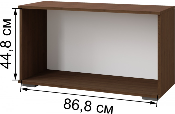 Модульная прихожая Ливорно, набор 3, Орех донской