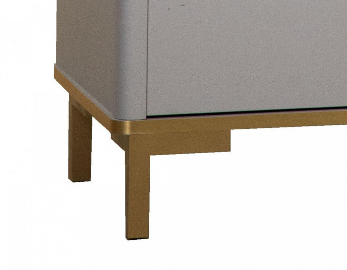 Комод 65.01 Антре серый / золото