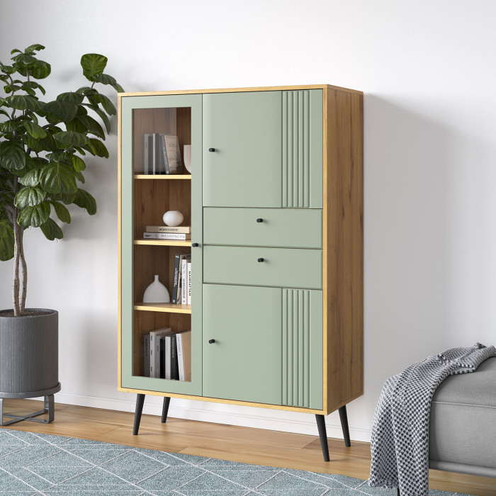 Гостиная "Вега Саксония" (комплект 4) МП