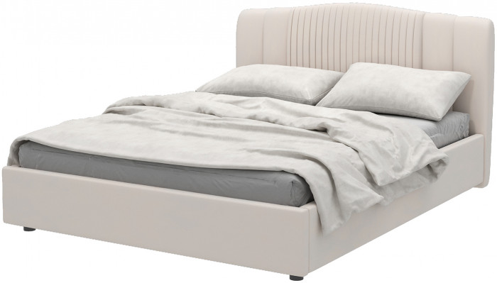 Кровать-12М с подъёмным основанием 1400 слоновая кость