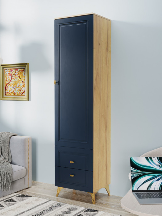 Шкаф-пенал Вега Сапфир