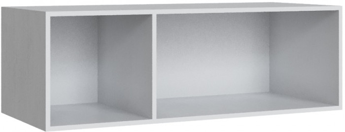 Шкаф Мадрид, композиция 12, Белый/Ателье светлое