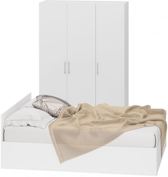 Спальня Стандарт 1-1600, белый