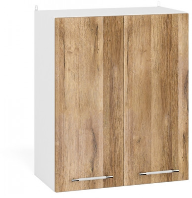 Кухня Мебель--24 ШВ600 Шкаф 60 см., корпус белый/фасад МДФ дуб вотан