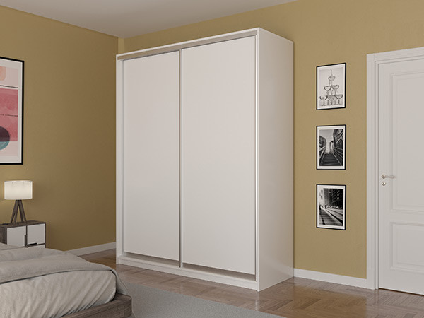 Шкаф-купе Лаурус 3 Белый 120х45х220 см