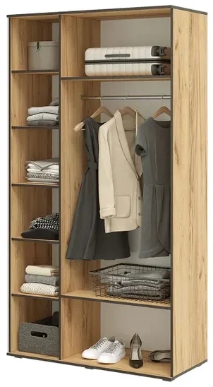 Норд Шкафы угловая композиция, Дуб крафт