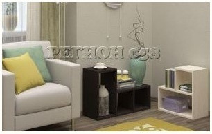 Стеллаж № 6 ЛДСП (8 предметов)