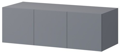 Антресоль Бастион ЛДСП 1,2 (Крафт золотой / Белый древесный)