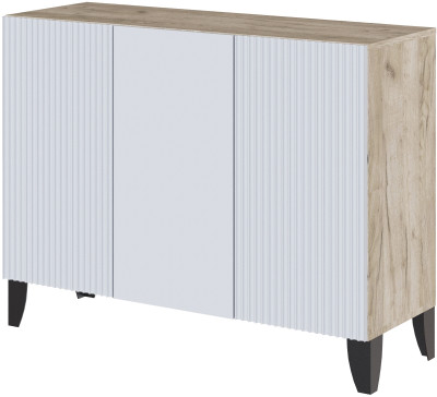 Комод Сириния, Дуб крафт серый/Светло-серый