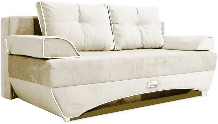 Диван Еврокнижка Валенсия бежевая