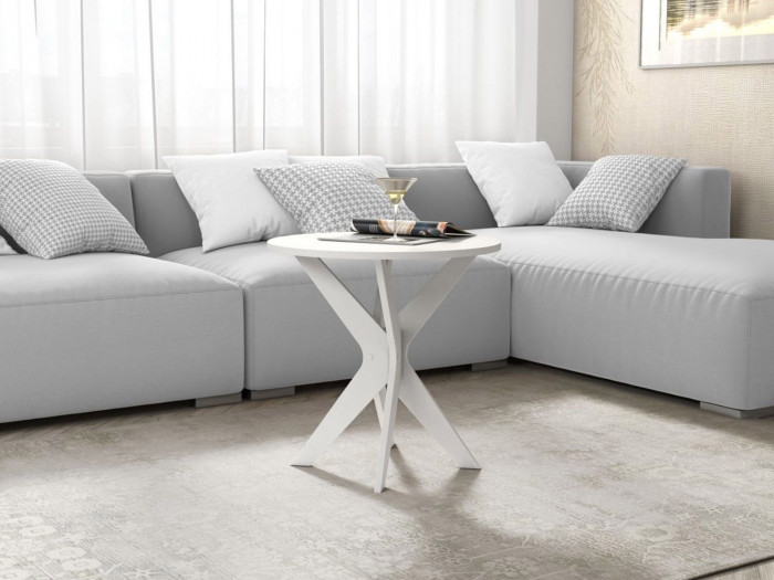 Стол журнальный Уно Белый