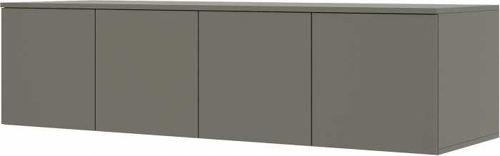 Норд Шкаф 4-х створчатый 1600 + Норд Антресоль к шкафу 1600 Дуб Крафт