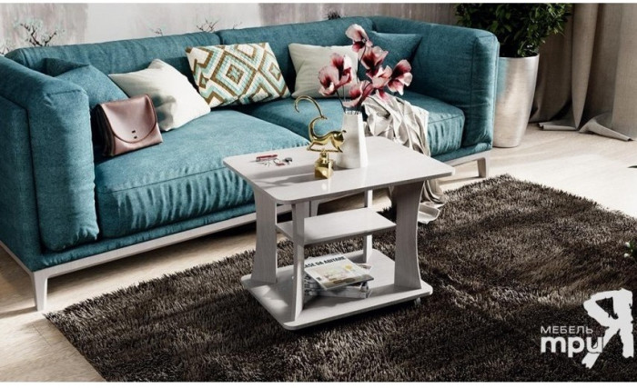 Стол журнальный Тип 8 (Венге Цаво, Дуб Белфорт)