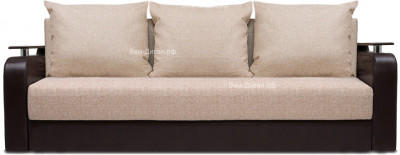 Диван еврокнижка Лорд 160 рогожка серая