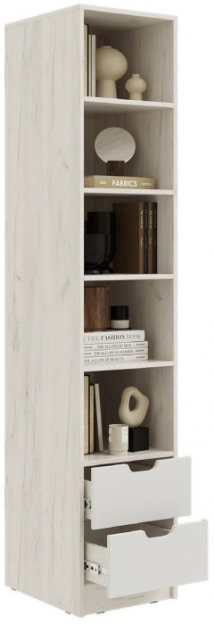 Юниор-4 Пенал (400) (Шарли мокко, Крафт белый)