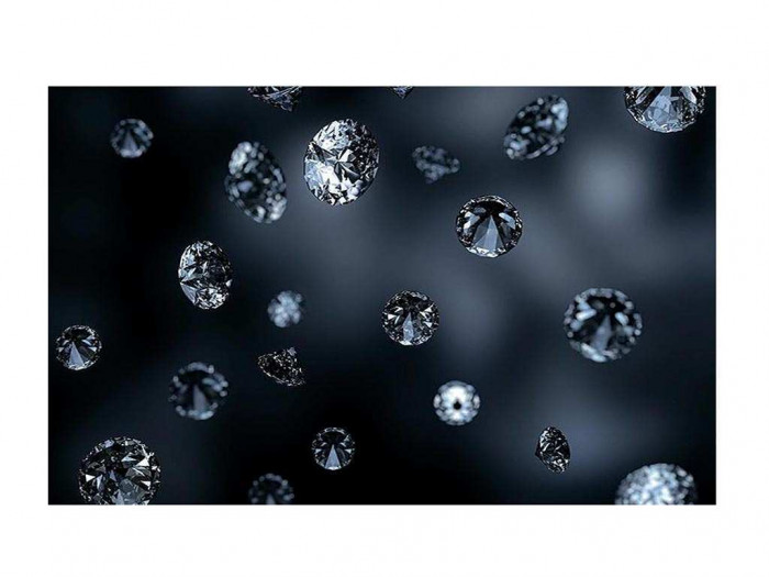 Бронкс фотопечать стол обеденный поворотно-раскладной / кристаллы/бетон белый/белый