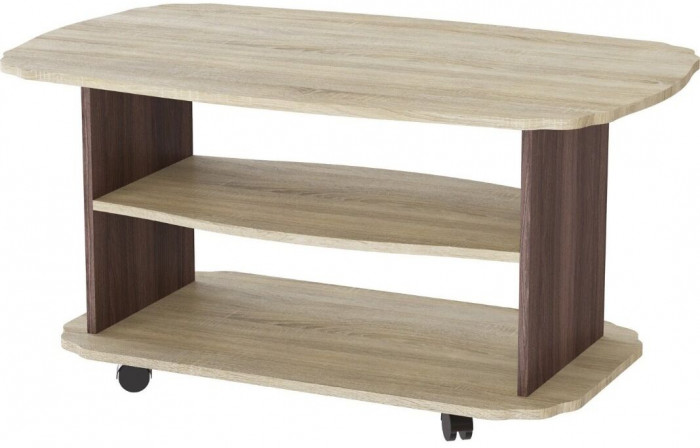 Журнальный стол Консул-2 дуб сонома/ясень шимо