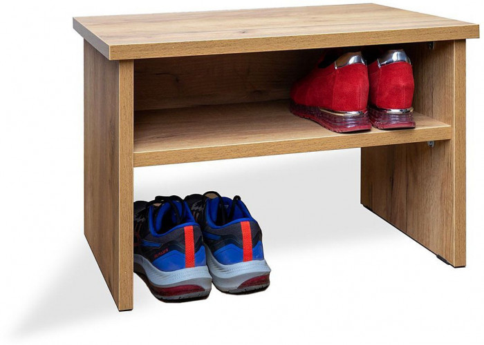 Обувница Корса Дуб Крафт золотой