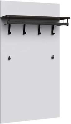 Модена Вешалка МВ-32 белый/венге