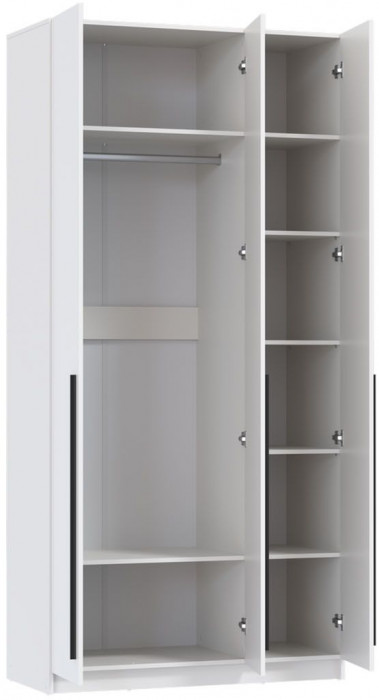 Брандо шкаф для одежды 67.08 ЛДСП Белый