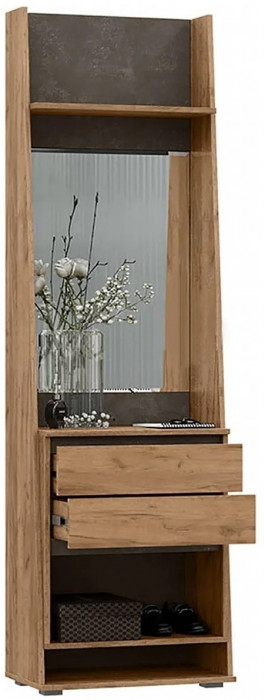 Модульная прихожая Соренто (Дуб Крафт / Бетон)