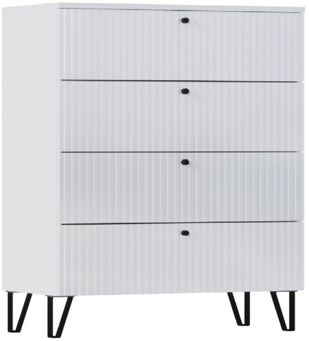 Модульная спальня Оливия (Графит, Графит Софт)