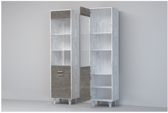 Эго Пенал ПС-1 НГ (Камень Темный/Дуб Крафт Золотой)