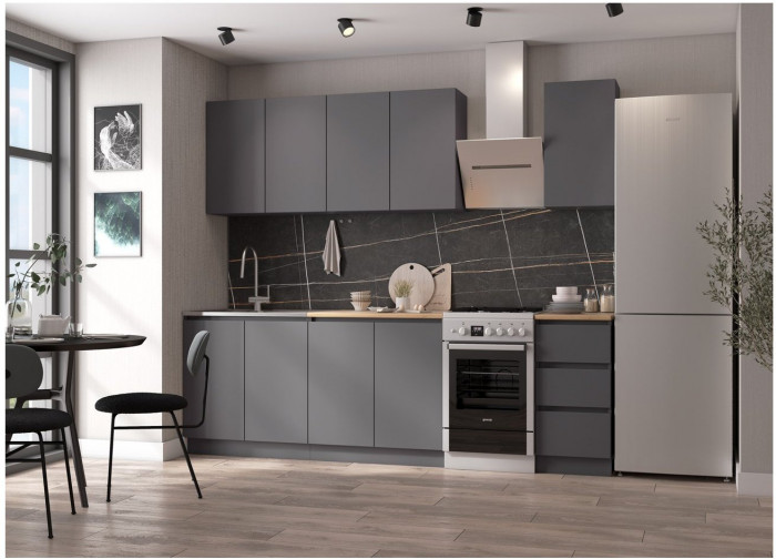 Кухонный гарнитур ЛДСП Мори 2000, Белый