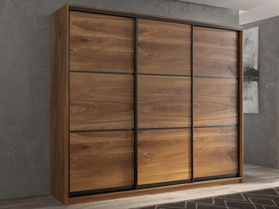 Шкаф-купе Кааппи 4 Кастелло Бренди 180х60х230 см