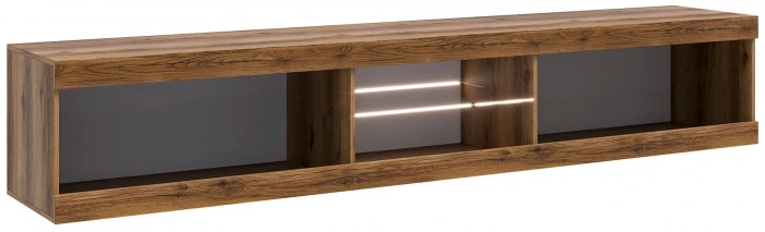 Прага Модульная Гостиная, вариант №2, Дуб Делано/Графит