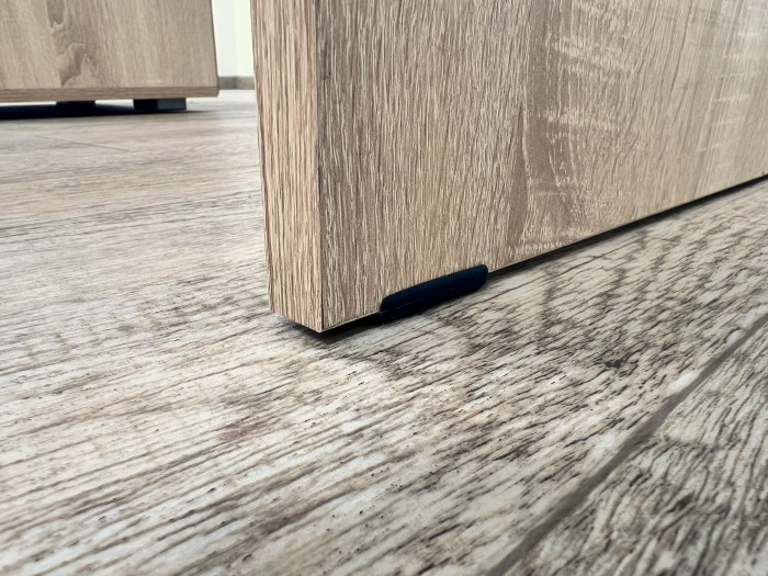 Компьютерный стол Квартет-9, Белый/Ателье светлое