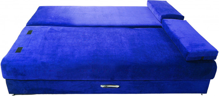 СПБ Диван-еврокнижка Амстердам мини люкс синий