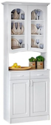 Буфет Констанция двухстворчатый (Белый матовый)