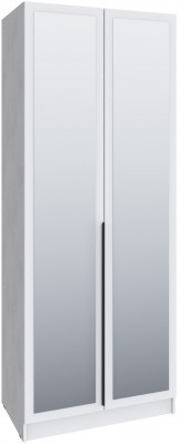 Шкаф Мадрид (0,9) с зеркалом, Белый