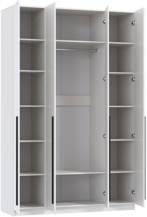 Брандо шкаф для одежды 67.09 ЛДСП Белый