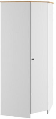 Шкаф угловой Теодора, Белый