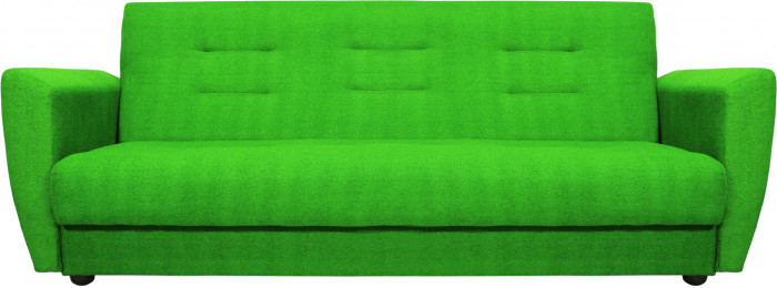 СПБ Диван Лира 140 зеленый ППУ