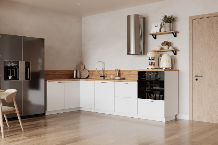 КГ Угловой 1500х2850 (с пм) Эмаль, Белый  Арника РМ в.3