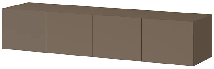 Шкаф Бастион 2000 с антресолью, Молочный шоколад