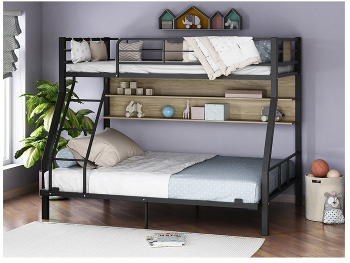 Двухъярусная кровать Гранада-1П 140 (Белый)