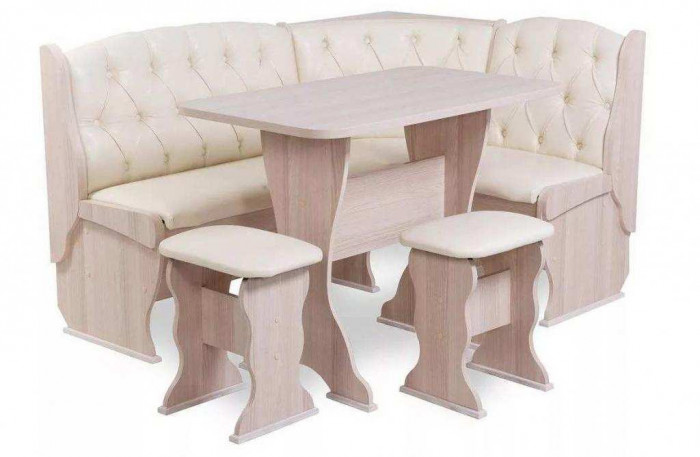 Кухонный набор Орхидея Люкс ясень светлый/крем