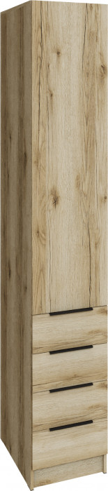 Шкаф Мадрид (0,4) с 4 ящ., Дуб делано
