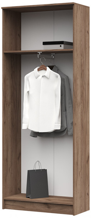 ШК-205 Машенька ЛДСП шкаф 2-х створчатый (800*2020*380) дуб крафт табачный/кашемир