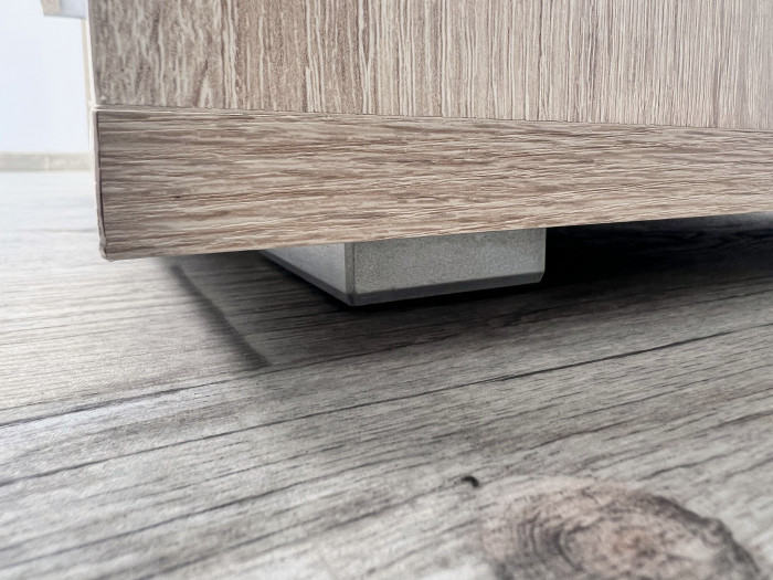 Компьютерный стол Квартет-9, Дуб крафт табачный/Дуб крафт белый