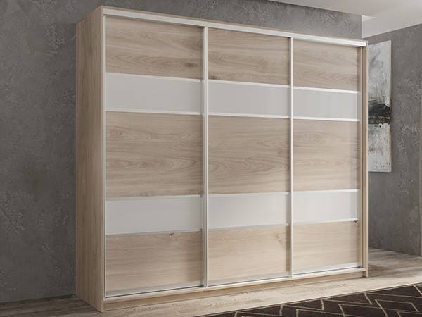 Шкаф-купе Кааппи 8 Кастелло Серый 210х60х230 см