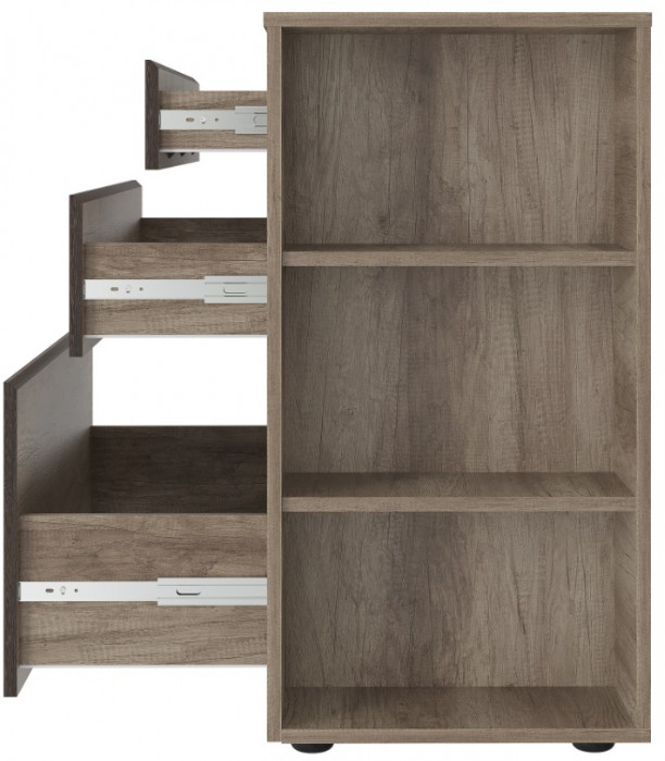 Комод Энигма КМ-06 дуб каньон/венге