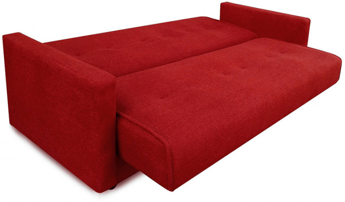 Диван Милан 120 красный ППУ