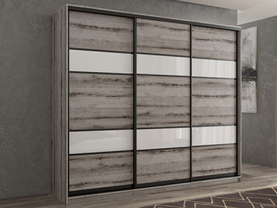 Шкаф-купе Кааппи 8 Эвок Окаменелый 180х60х230 см